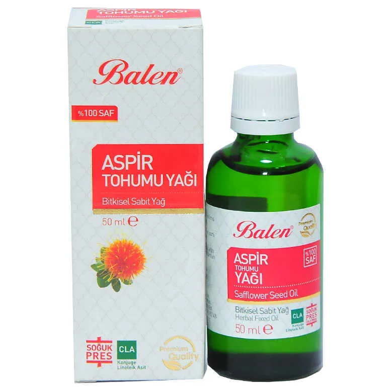 Aspir u Yağı Soğuk Pres 50 ML Cam Şişe