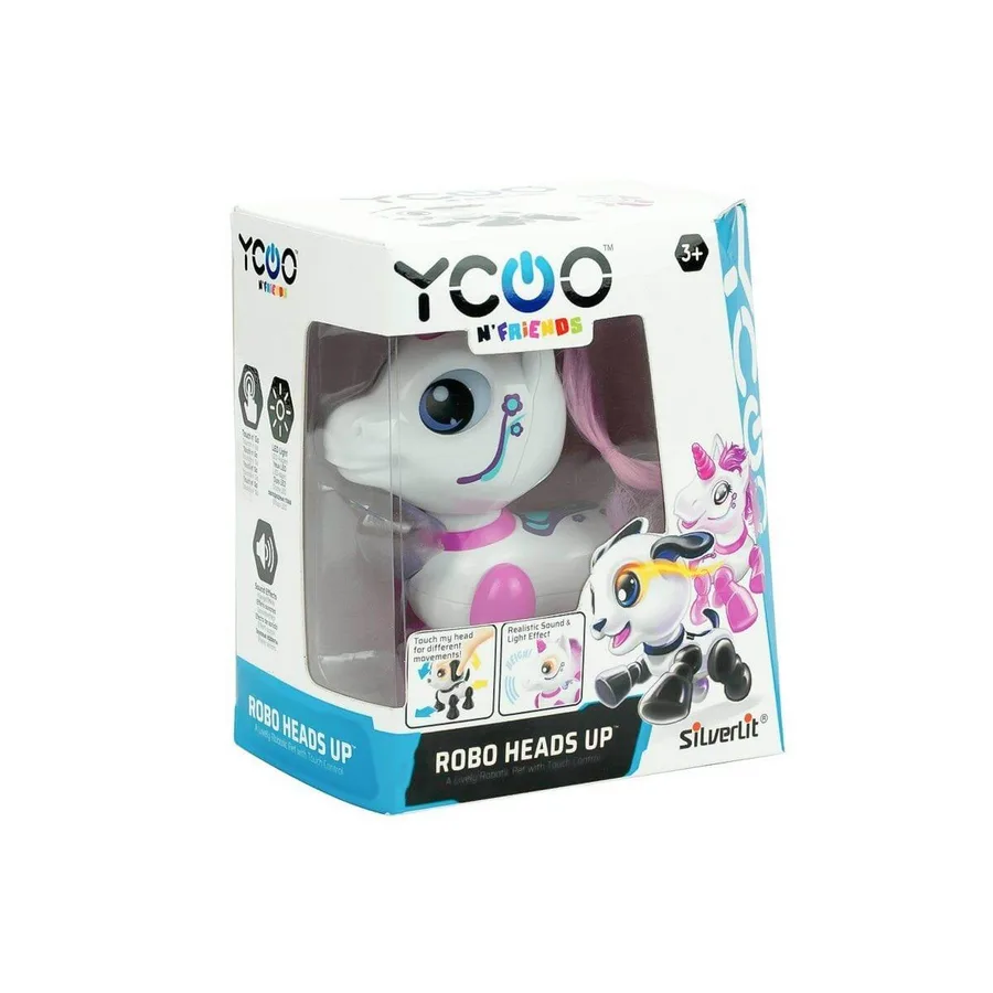 SIL 88523 Silverlit Robo Heads Up Robot Evcil Hayvanlar -Necot