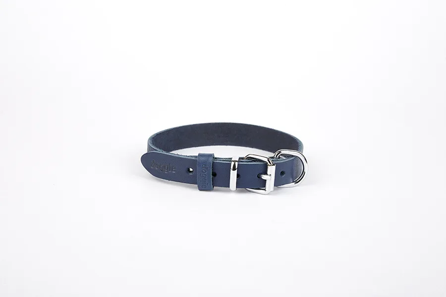 Deri El Yapımı Köpek Boyun Tasması 2x30-35 cm Mi