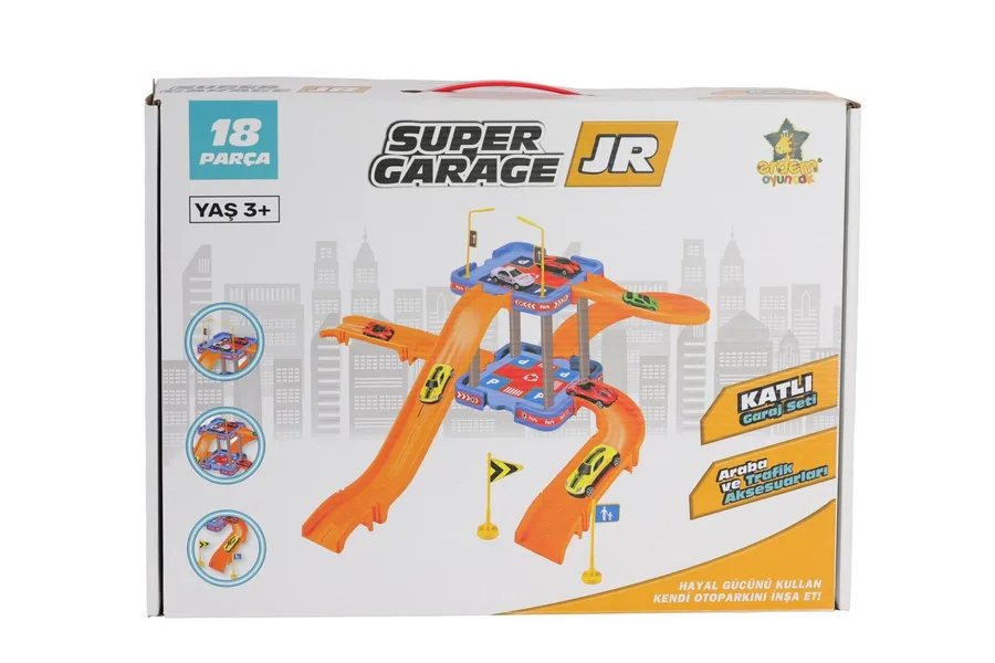 Er-200 Süper Garage Jr Otopark Set