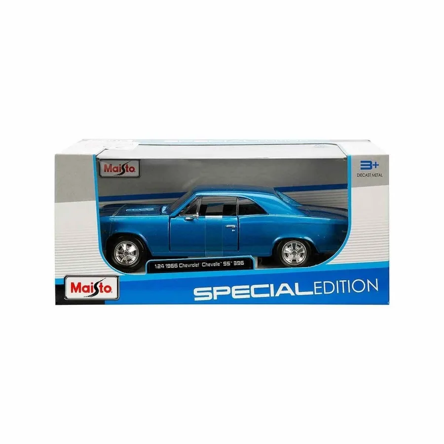 MAY 31960 1:24 Maisto Chevrolet Chevelle Ss 396 1966 Model Araba -Necot