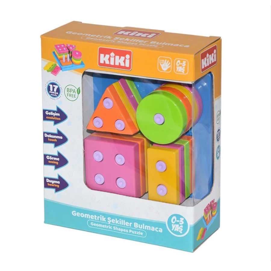 Ae-1410 Kiki Geometrik Şekiller Bulmaca