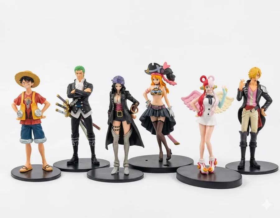 Robin One Piece 6lı Anime Figür Set 779L
