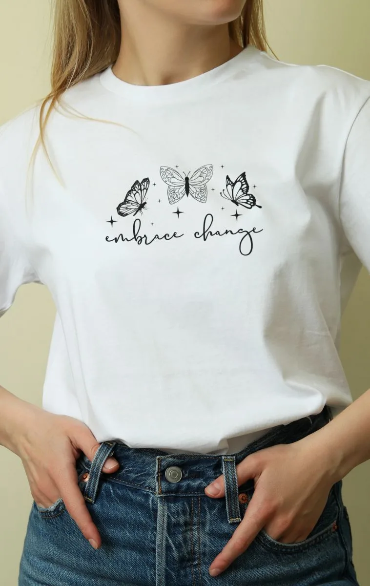 Unisex Oversize 24/1 Penye DTF Baskılı Tişört - DTF68