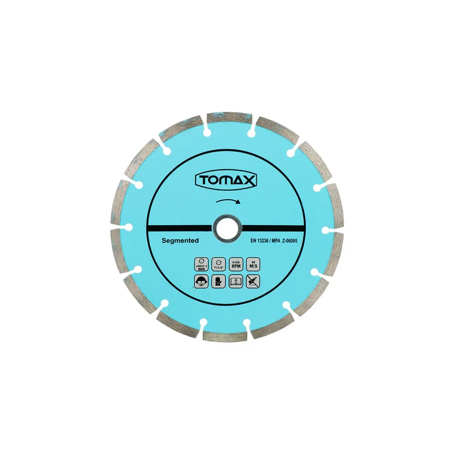 Tomax Segmentli Elmas B Kesici Disk - 180x2,2x22