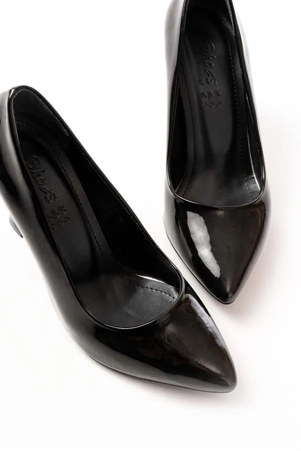 Kadın Casual Stiletto Ayakkabı Ayakkabı Dengeli Rugan Topuklu Form