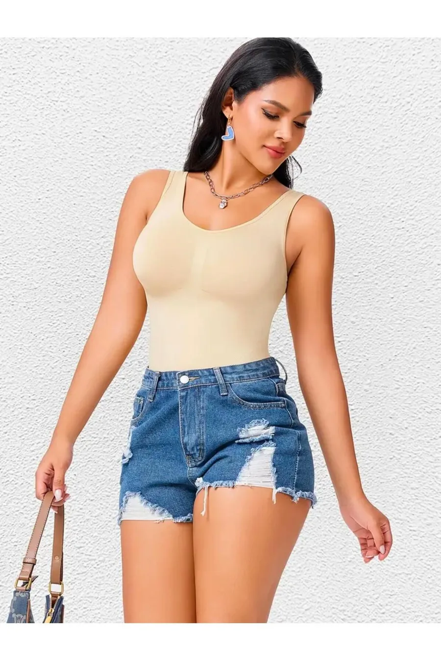 Kadın Korse Atlet 6055 Ten