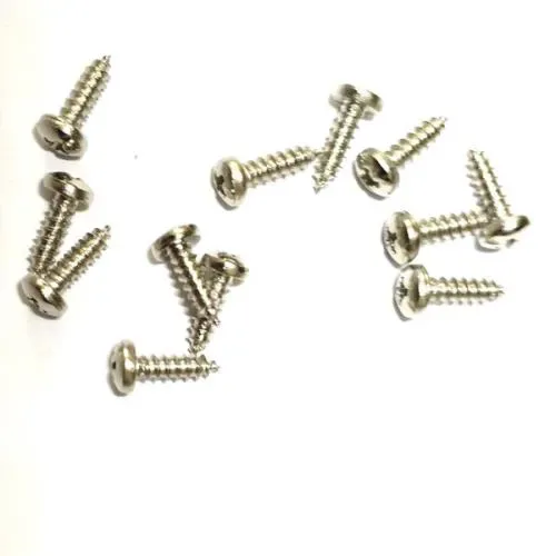 Klips, Menteşe, Ayak, Ysb  Vidası - 2,9x9,5mm Nikel, 100 Adet