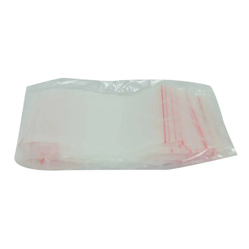 Kilitli Naylon Torba Poşet 10X12 Cm Şeffaf 100 Adet 1 Paket