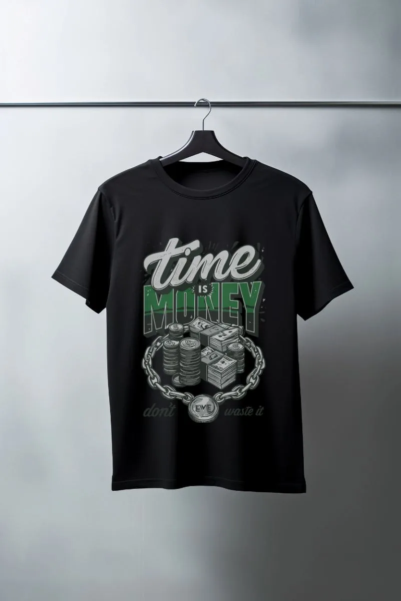 Unisex Oversize 24/1 Penye DTF Baskılı Tişört - DTF133