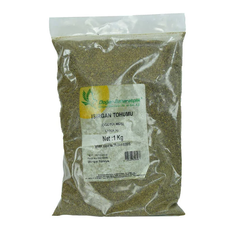 Isırgan u Doğal Öğütülmüş 1000 Gr Paket