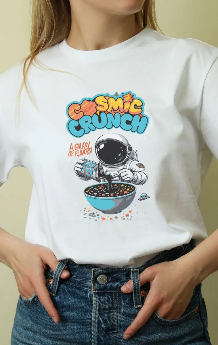 Unisex Oversize 24/1 Penye DTF Baskılı Tişört - DTF174