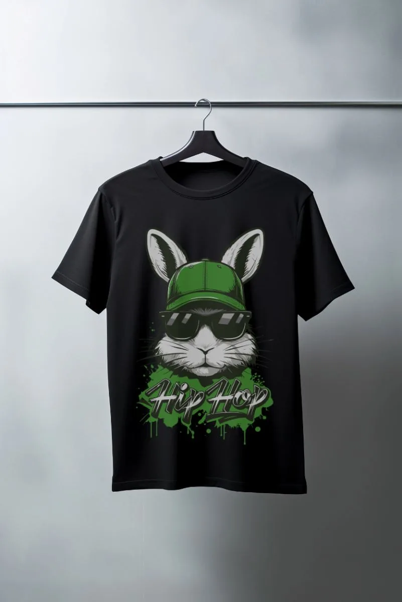 Unisex Oversize 24/1 Penye DTF Baskılı Tişört - DTF177