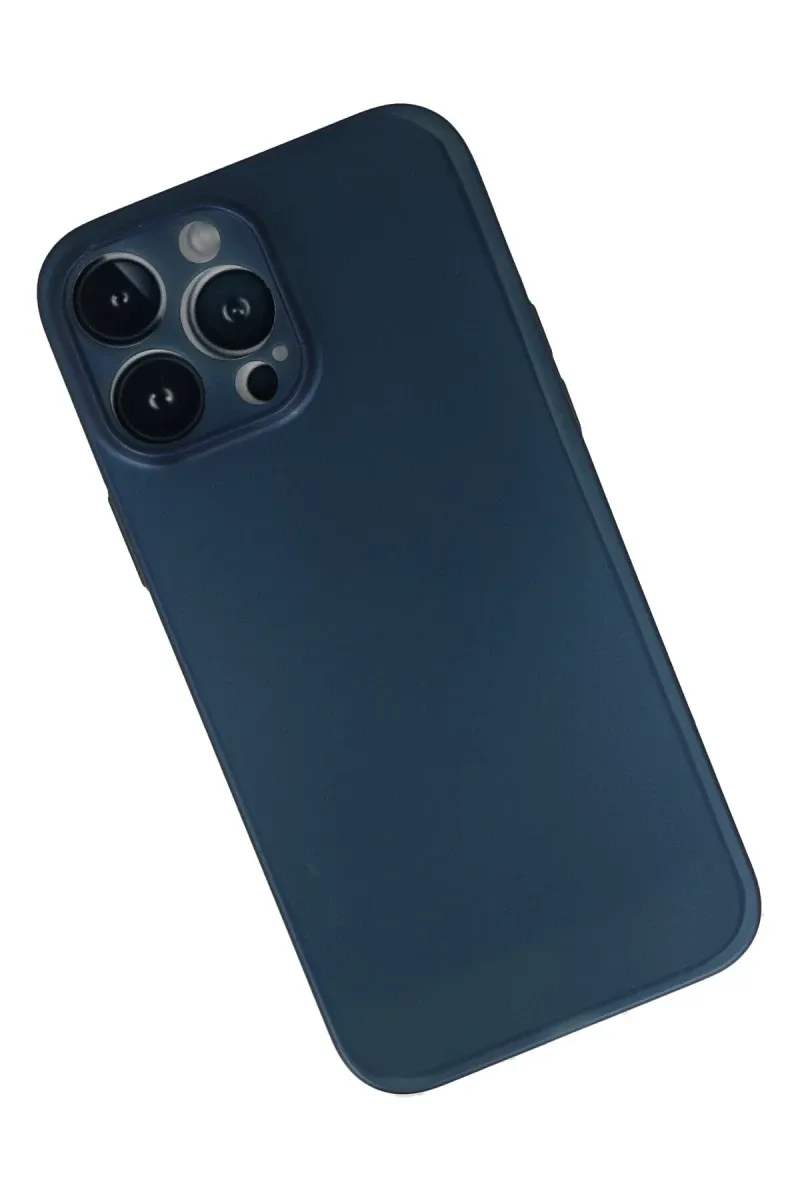 Apple iPhone 13 Pro Uyumlu Kılıf PP Ultra İnce Kapak - Mavi