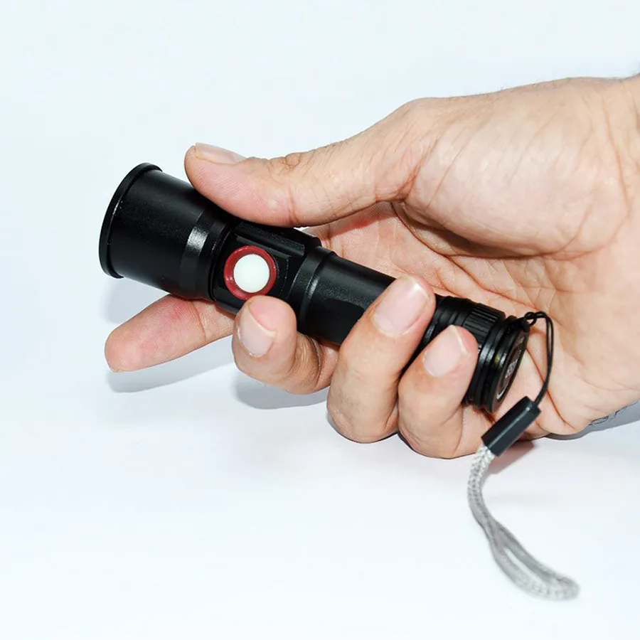 1.000 Lümen USB Şarjlı Led EL Feneri Wt-611