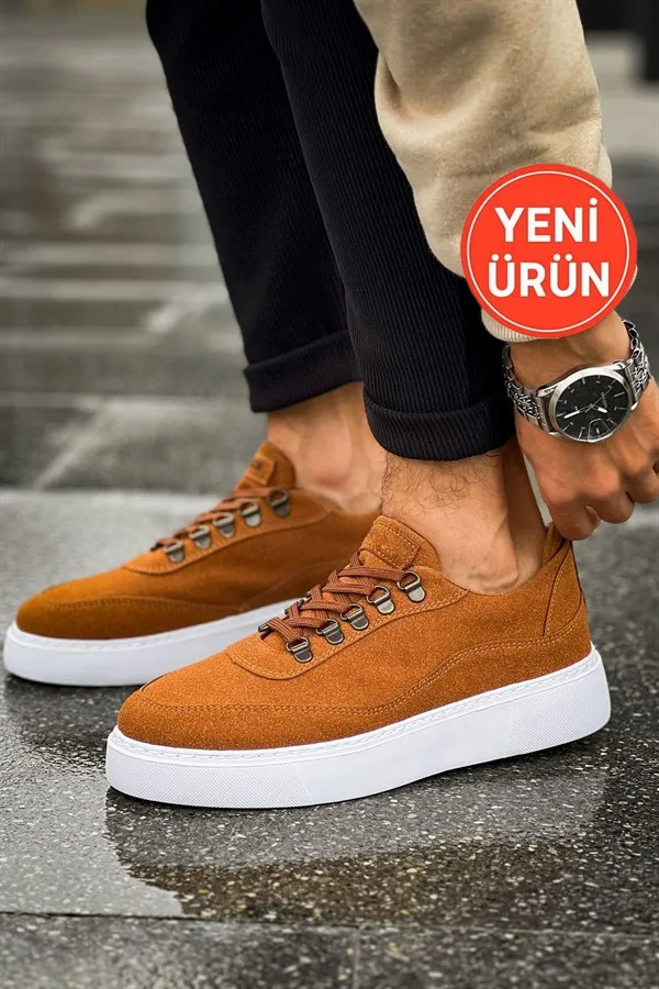 Erkek Yumuşak Yürüyüş Bağcıklı Ayakkabı Ayakkabı Esnek Spor Fitness