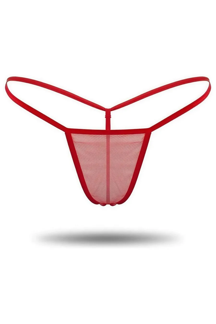 Transparan Tül String Tanga