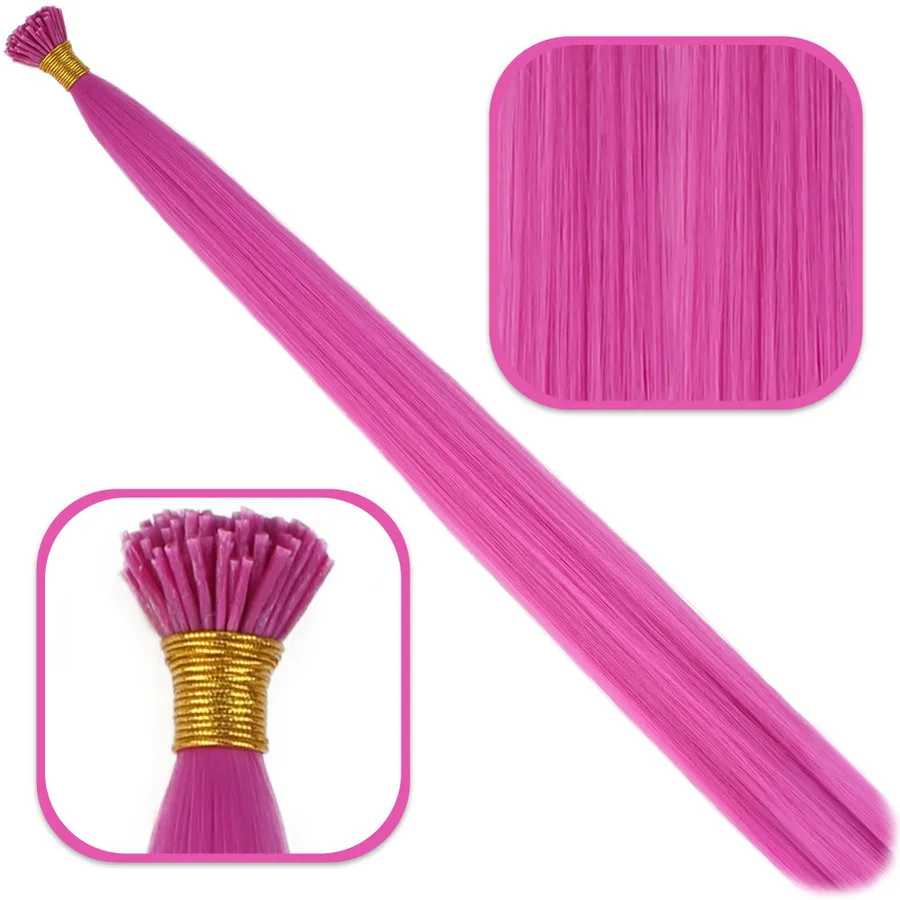 Fiber Sen Boncuk Kaynaklık Renkli  / Açık Fuşya / 100 Adet