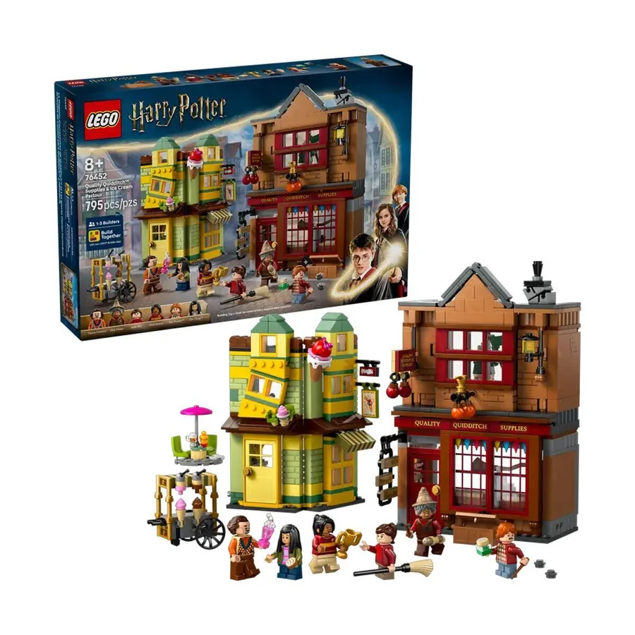 76452 Lego Harry Potter-Quidditcalzemeleri ve Dondurma Snu 795 parça +8yaş