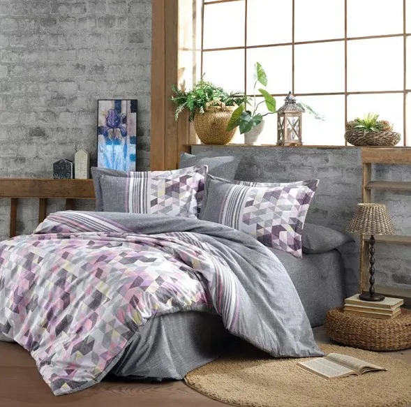 Kingsize Poplin Nev Arella Lila