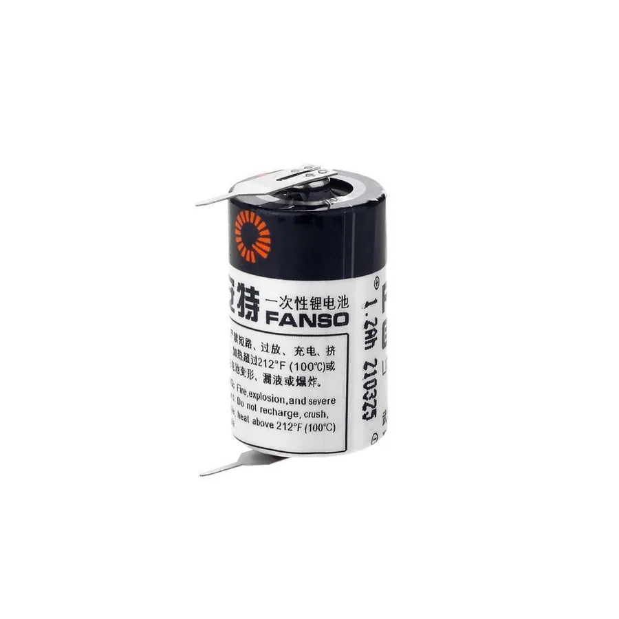 Fanso Er14250h 3.6v 1/2 Aa Size  Pil (li-Sl2) 2 Pın