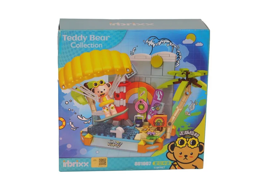 P881007 Panlos Uçurtma Sörfçüsü Teddy 204 Parça Blk Oyuncak