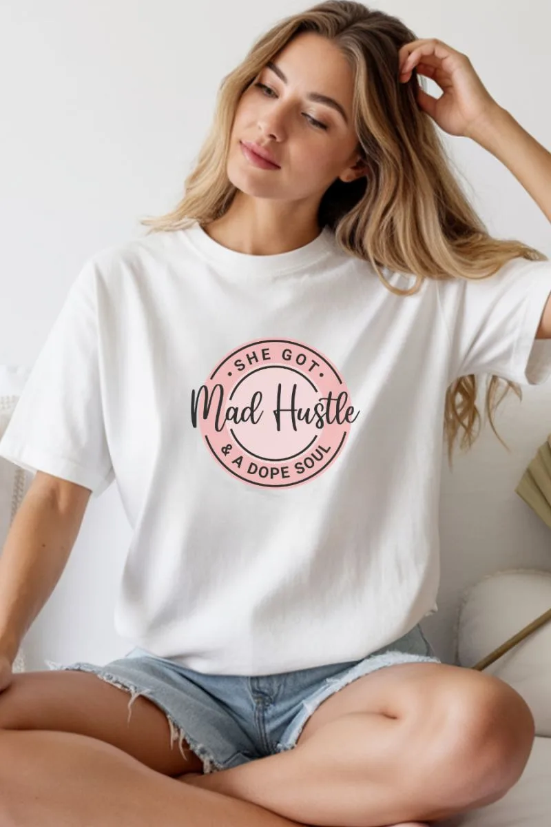 Unisex Oversize 24/1 Penye DTF Baskılı Tişört - DTF263