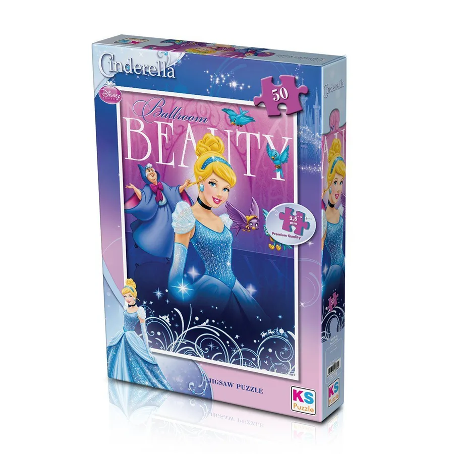 CRL709 KS, Cinderella  50 Parça Çuk Puzzle