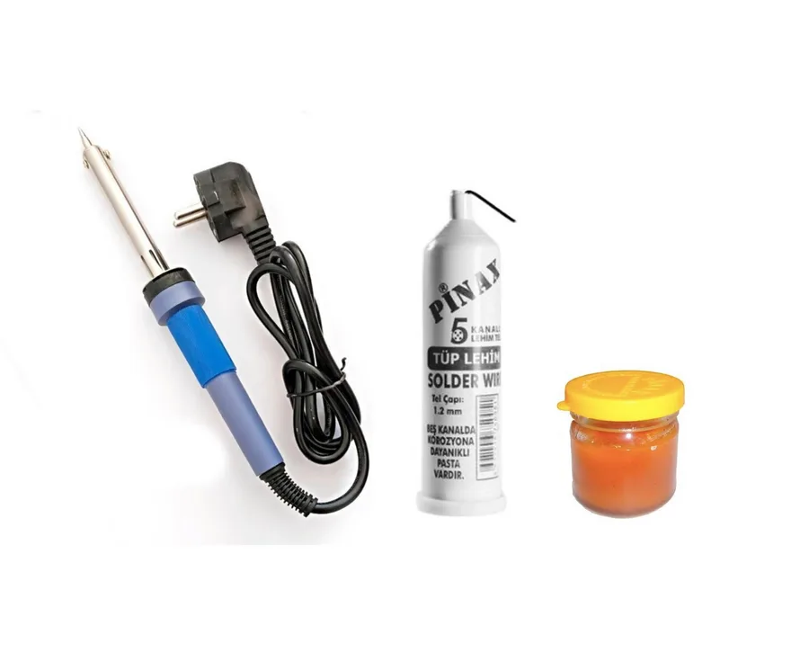 Lehim Hya 40w - Kalem Hya -  Değiştirilebilir Uç TÜP - TEL SET