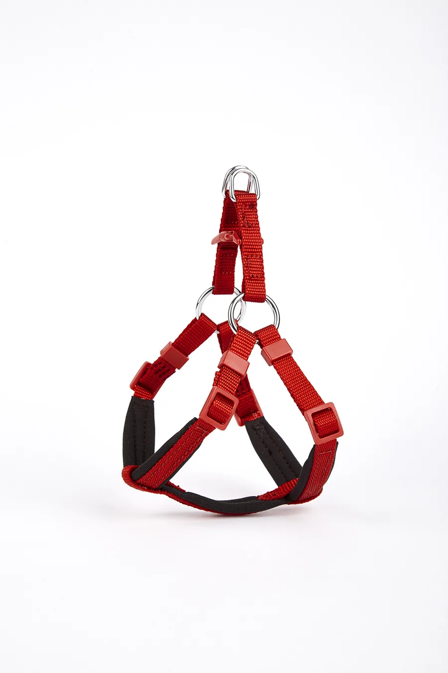 Köpek Göğüs Tasması XXS 30*35 cm Kırmızı