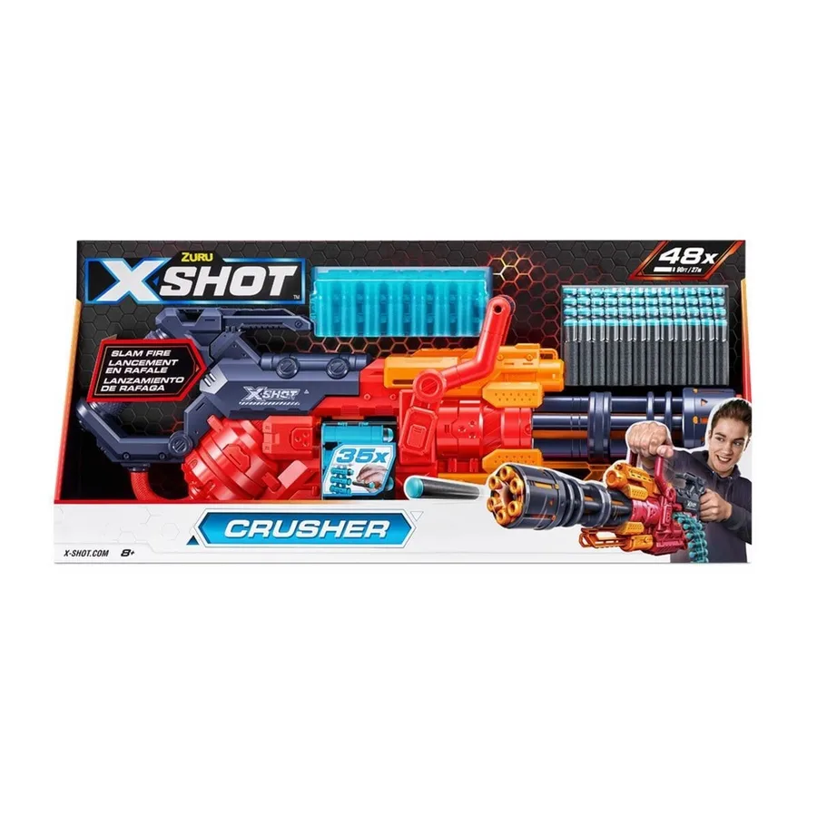 36382 Zuru X-Shot  Sünger Atan Excel-Crusher 48  -Sunman