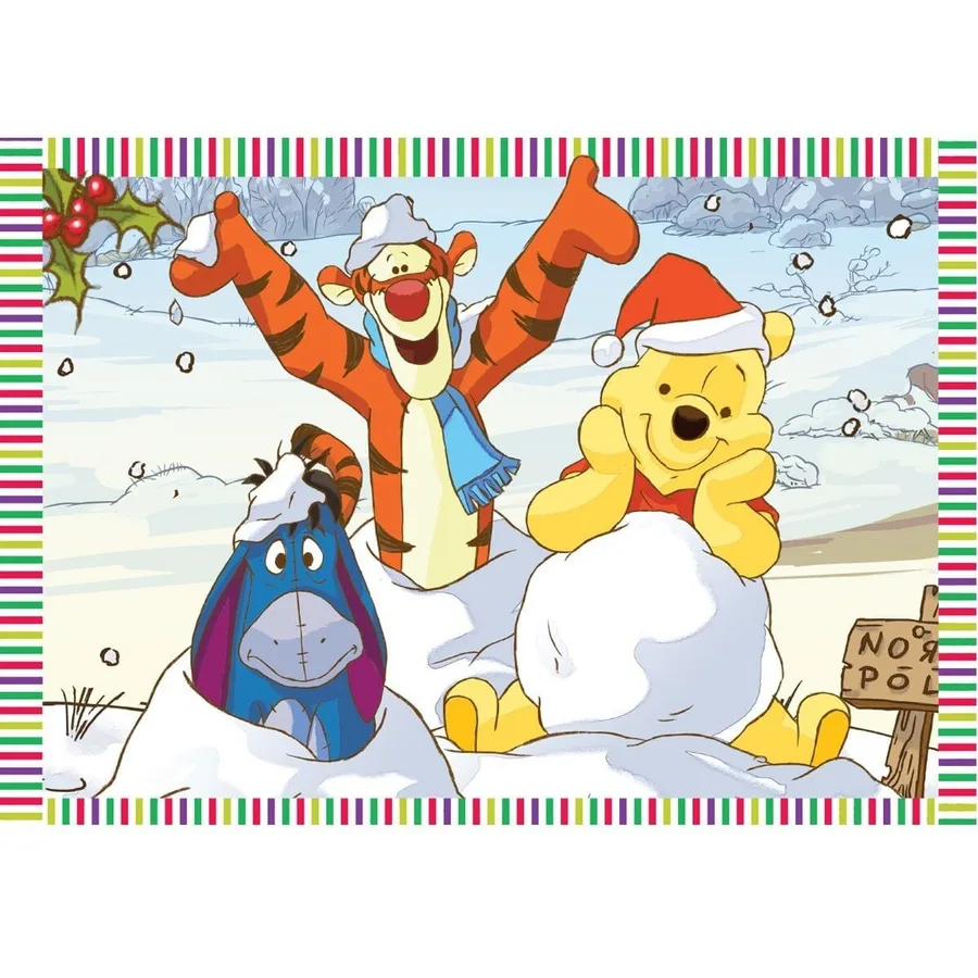 WN714  KS, nie The Pooh, 100 Parça Puzzle
