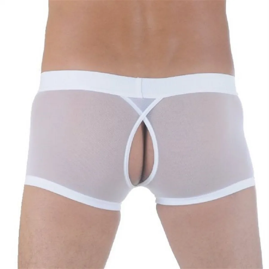Transparan Arkası Açık Mini Boxer