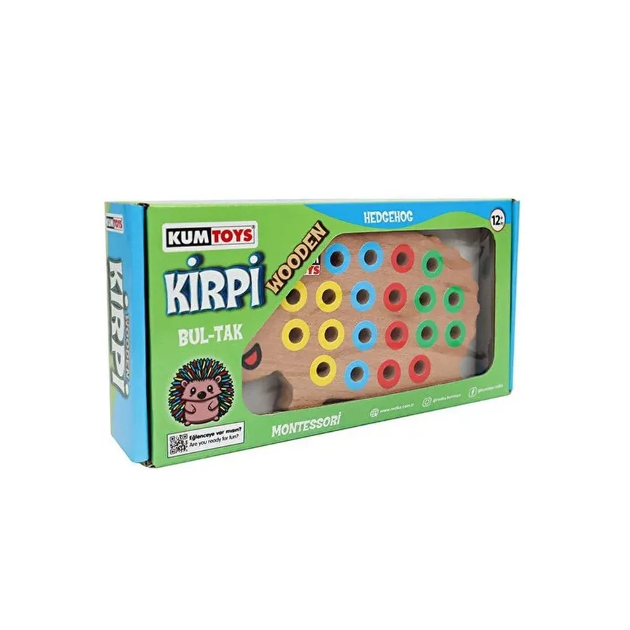 KM5655 Ahşap Kirpi Bultak -Kumt