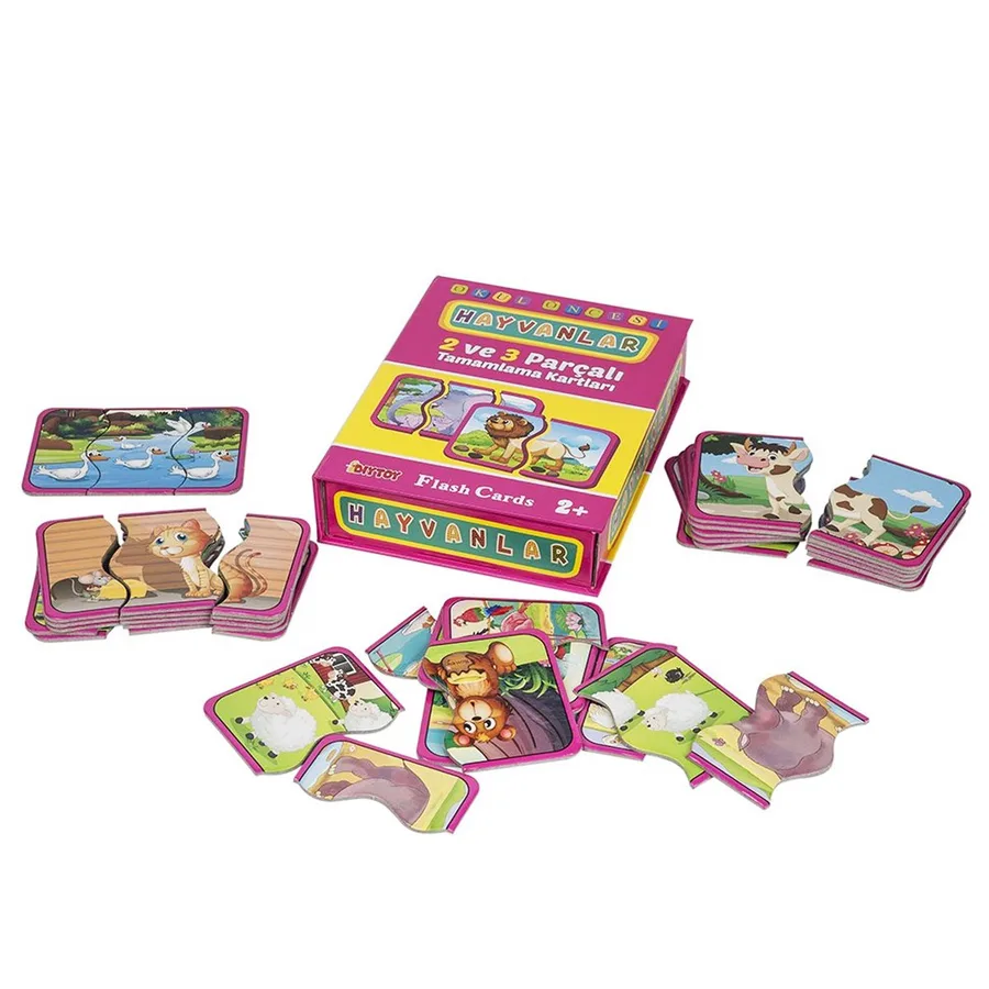 1185 Flahs Card Hayvanlar