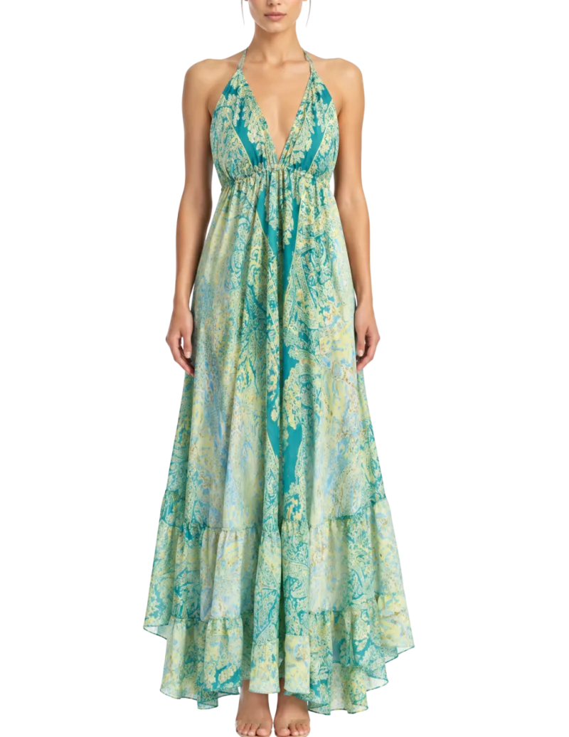 Miusa Silk Dress