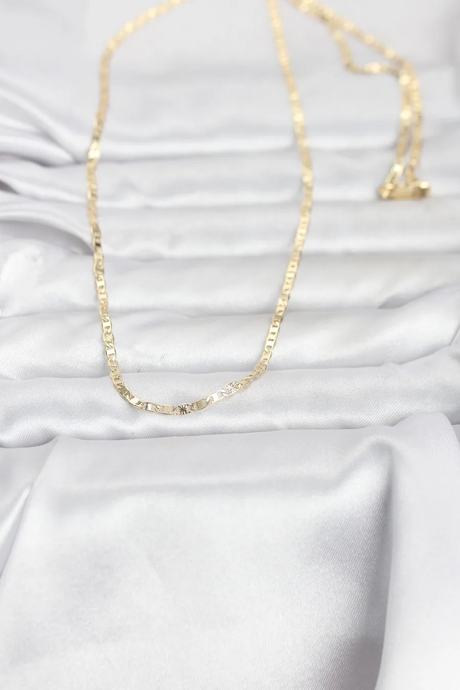 CM 14K Gold Renk Zincir Model 60 cm Kadın Kolye