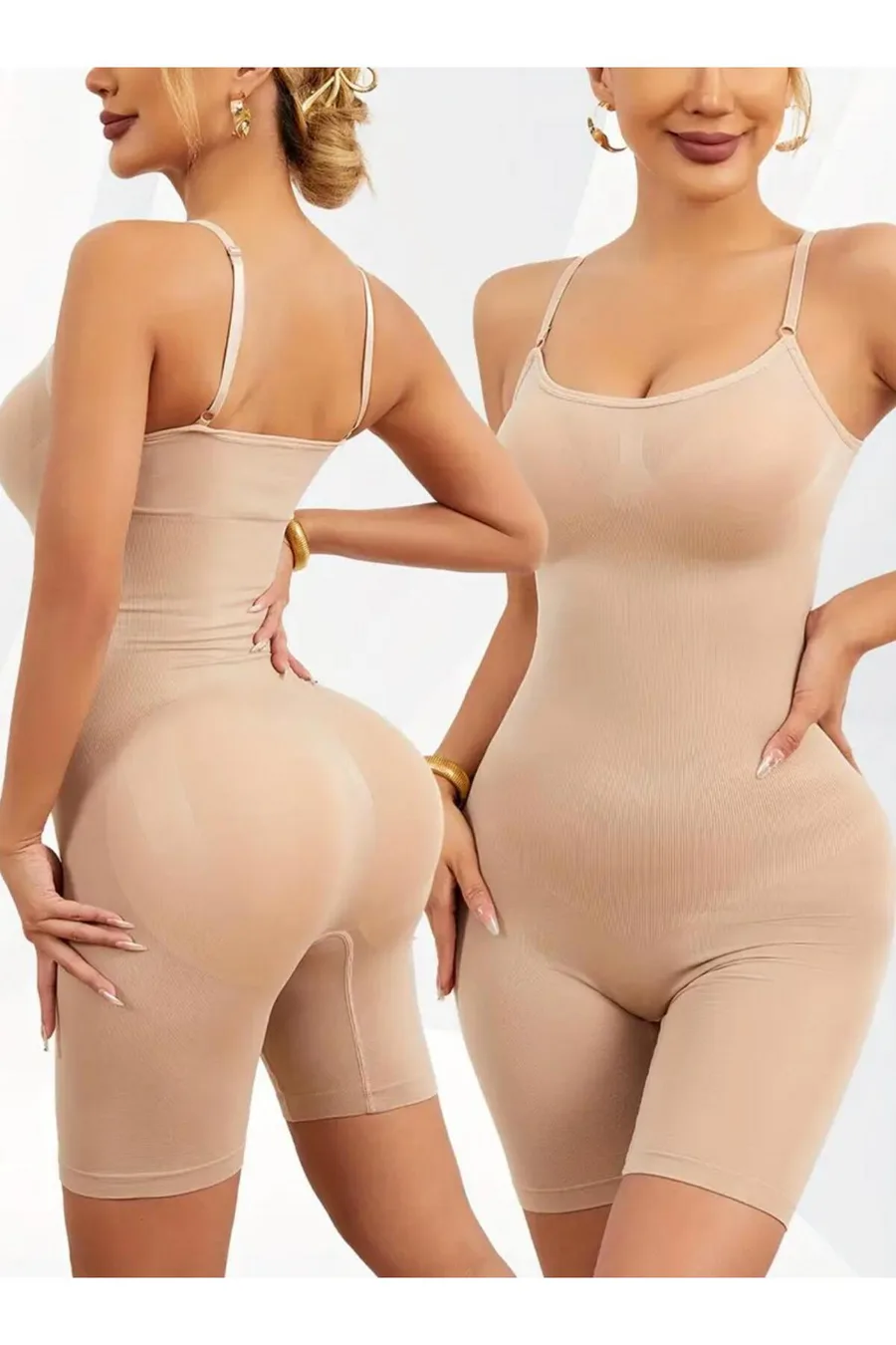 toparlayıcı sıkılaştırıcı tam boy korse Bej