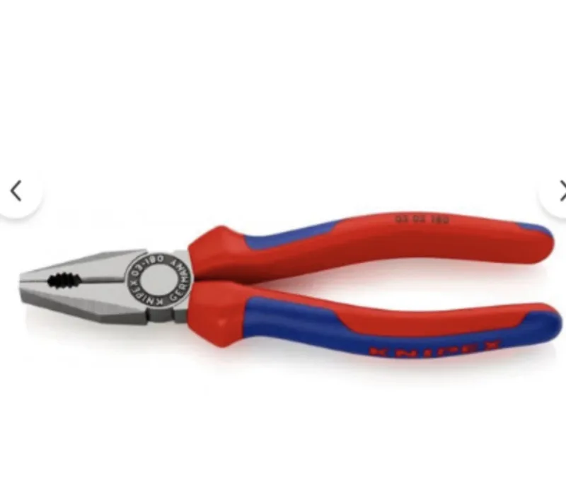 Knipex 03 02 180 Kombine Pense Polisajlı 180mm