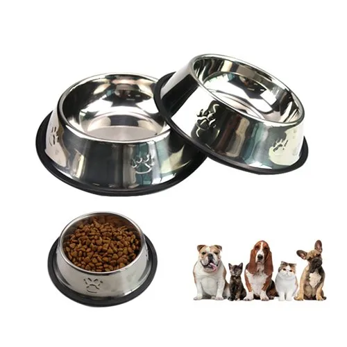 Karamelpet  Pati Desenli Çelik  ve Su Kabı 6 Oz 200 ml 15 cm