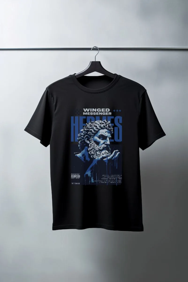 Unisex Oversize 24/1 Penye DTF Baskılı Tişört - DTF76