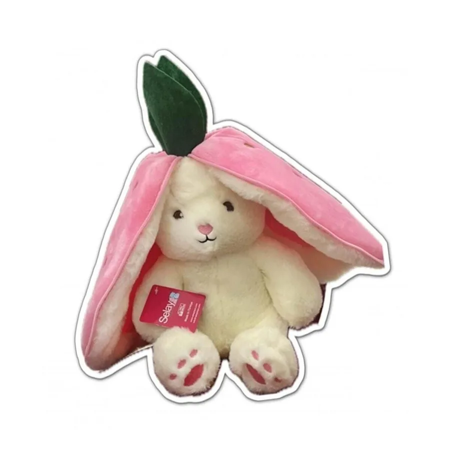 1219e Berry Rabbi T 25 Cm-Ekru