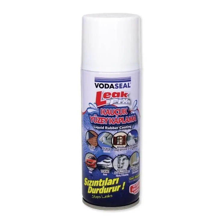Leak Fix Kauçuk İzolasyon Spreyi 200 ml Beyaz