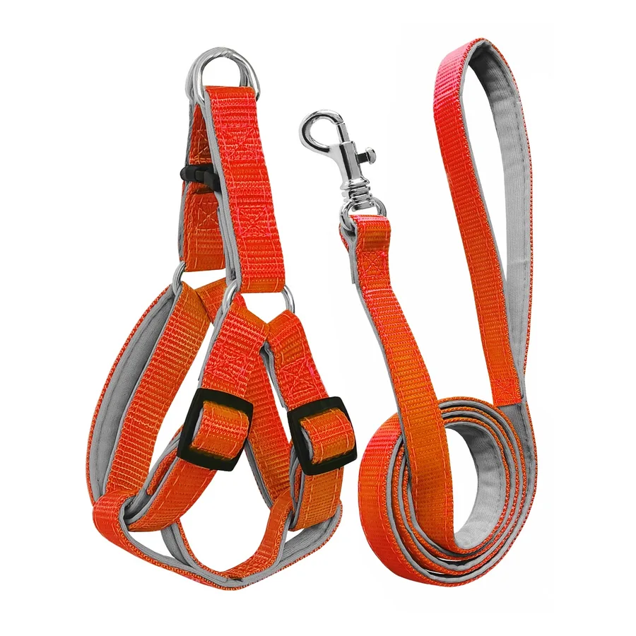 Gezdirme Kayışlı Dokuma Köpek Göğüs Tasma Seti 32*47-110 cm Tcu