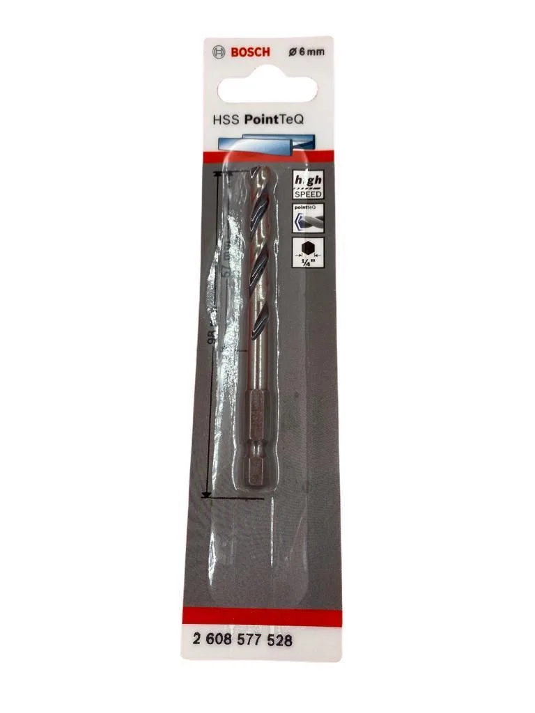Point TeQ Altıgen Şaftlı Hss Matkap Ucu 6 mm