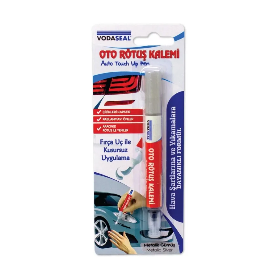 Oto Rötuş Kalemi Metalik Gümüş 5 ml