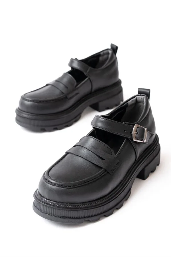 Kadın Casual Mevsim Loafer Tabanlı Bağcıksız Ayakkabı Ayakkabı Yüksek
