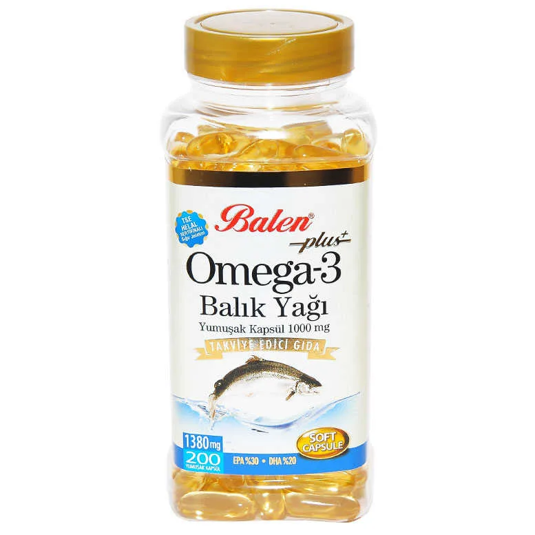 Omega 3 Plus+ Balık Yağı Yumuşak 200