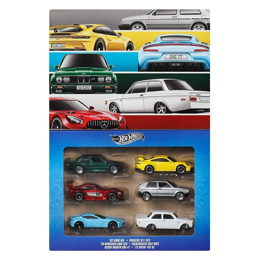 JLB25 Hot Wheels Euro  6lı Araç Paketi 1:64