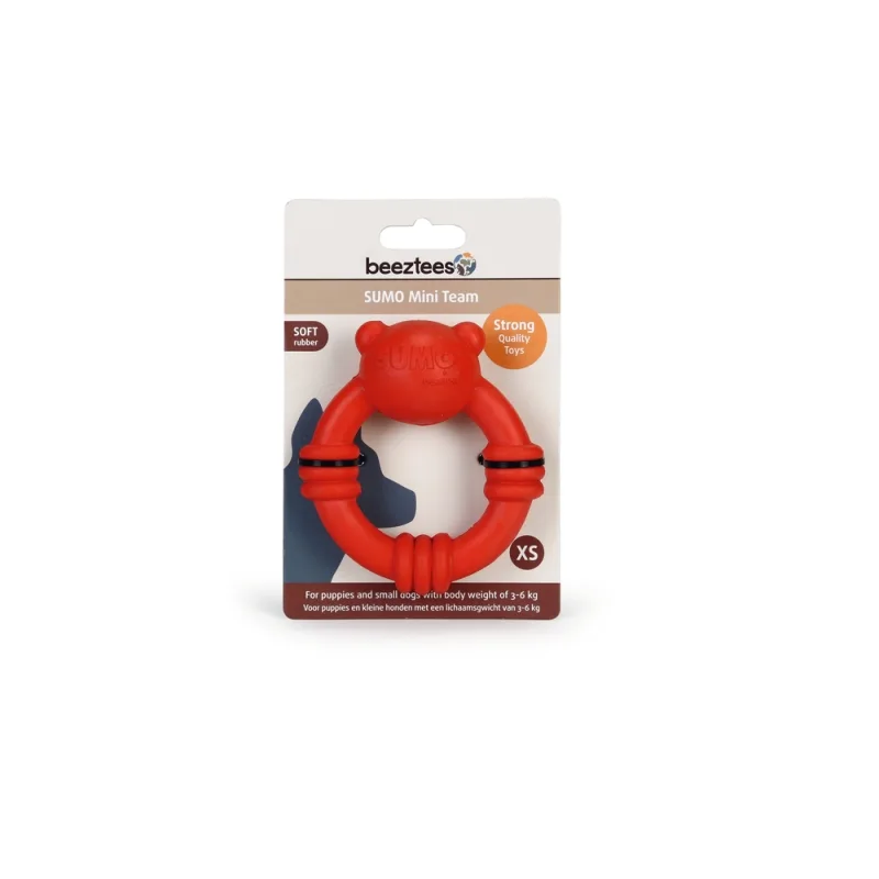 Sumo Mını Dental Oyuncak Kırmızı 9,5x10 cm